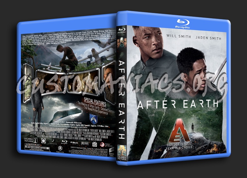 After Earth dvd cover