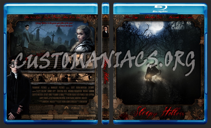 Sleepy Hollow blu-ray cover