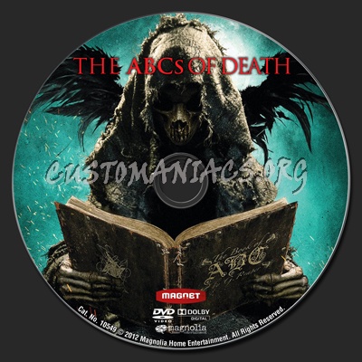 The ABC's of Death (aka The ABCS of Death) dvd label