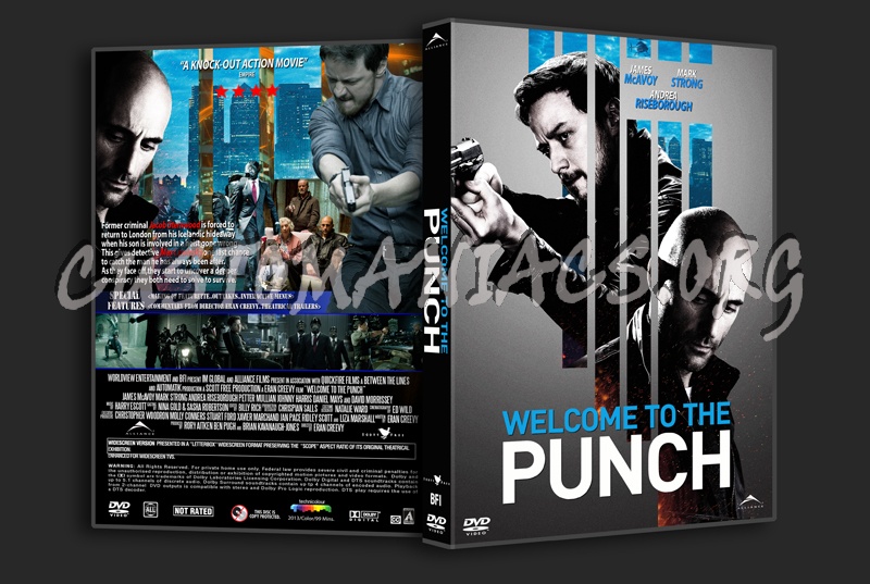 Welcome To The Punch dvd cover