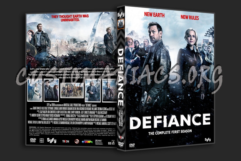 Defiance - Season 1 dvd cover