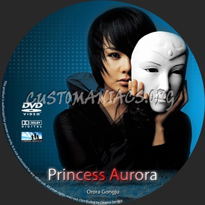 Princess Aurora dvd label
