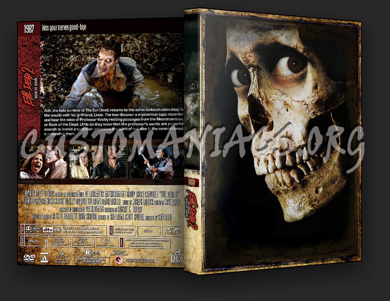 Evil Dead 2: Dead By Dawn dvd cover