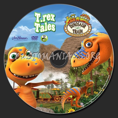 Dinosaur Train T. Rex Tales dvd label