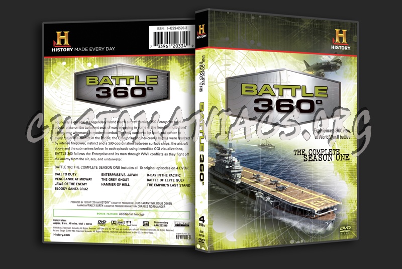 Battle 360 The Complete Season 1 dvd cover