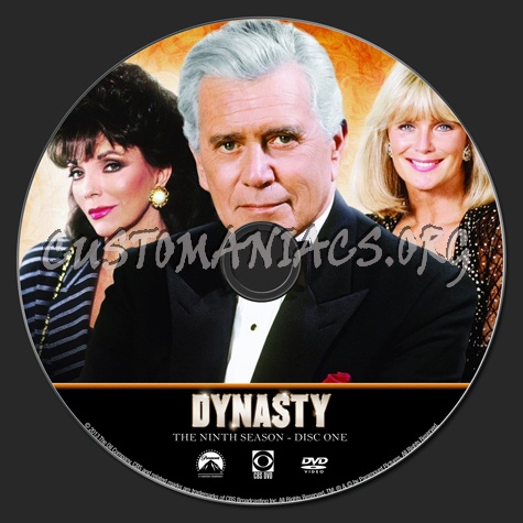 Dynasty - The Ninth Season dvd label