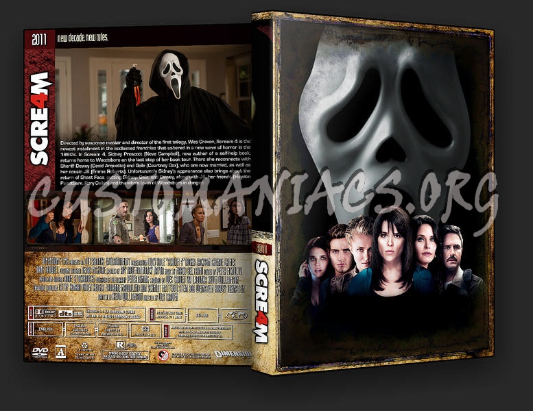 Scream 4 dvd cover