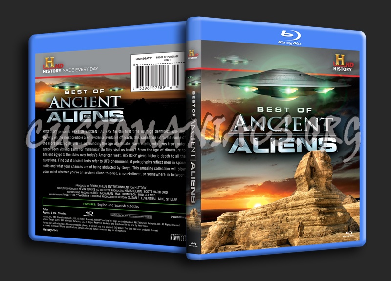 Best of Ancient Aliens blu-ray cover