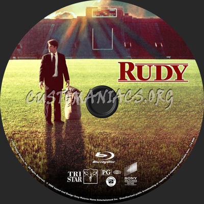 Rudy blu-ray label