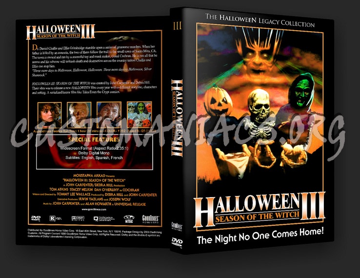 HalloweeN III - Goodtimes Alternate artwork dvd cover