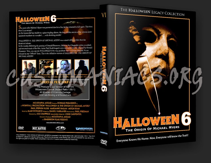 HalloweeN 6 - The Producer's Cut dvd cover