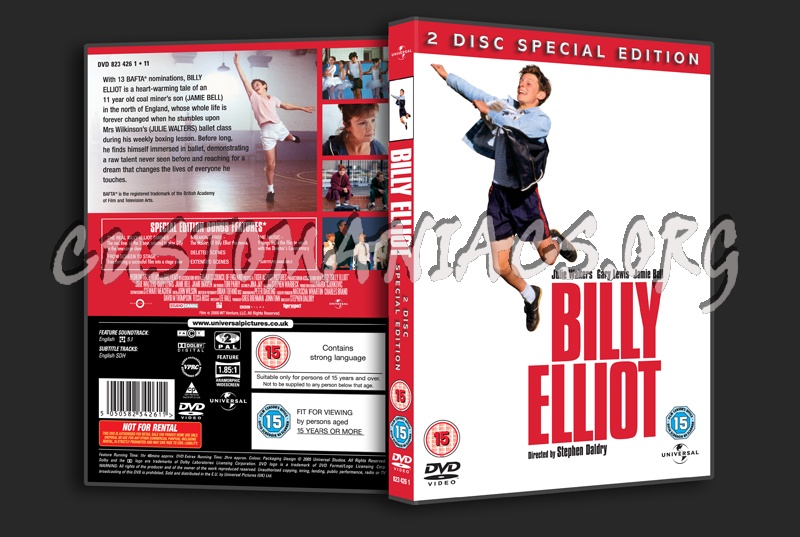 Billy Elliot dvd cover