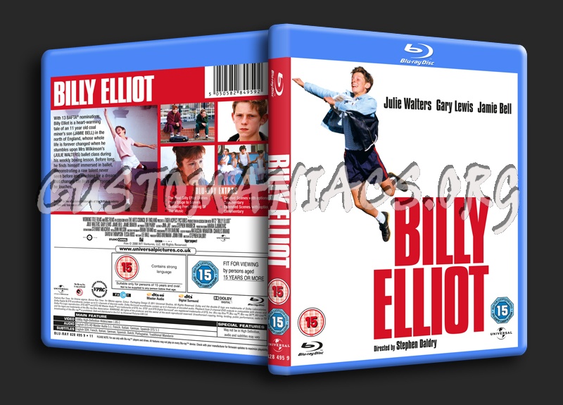 Billy Elliot blu-ray cover