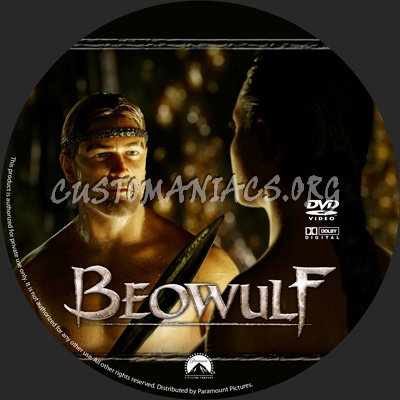 Beowulf dvd label