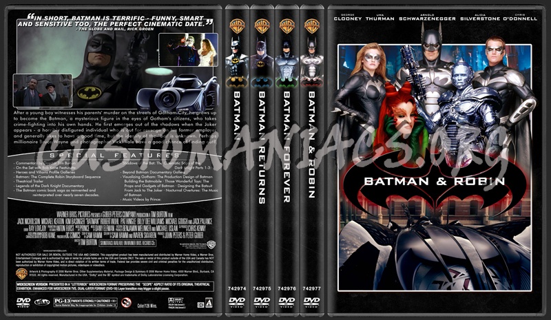 Batman Collection dvd cover