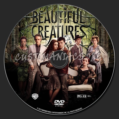 Beautiful Creatures dvd label