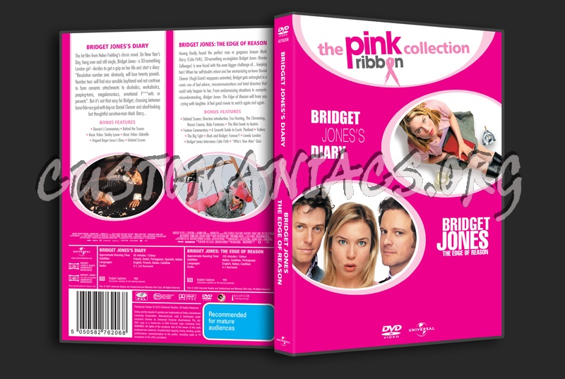 Bridget Jones's Diary / Bridget Jones The Edge of Reason dvd cover