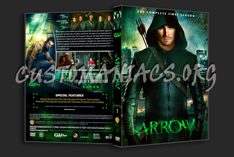 Arrow dvd cover