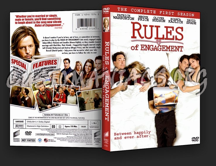 Rules Of Engagement Season 1 dvd cover