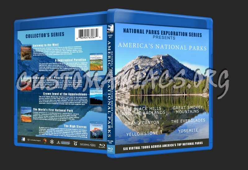 America's National Parks Collection blu-ray cover