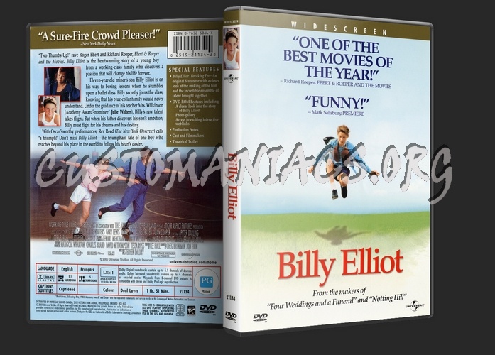 Billy Elliot dvd cover