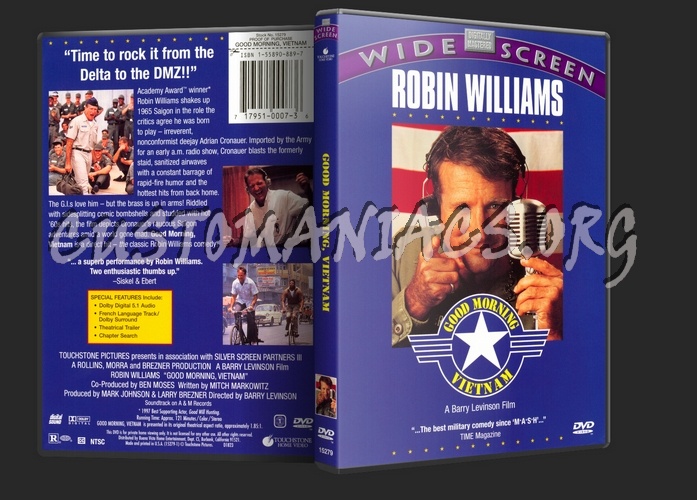 Good Morning Vietnam dvd cover