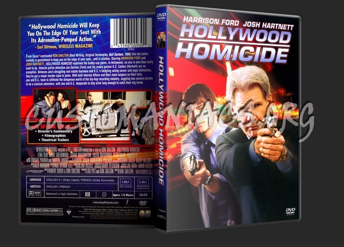 Hollywood Homicide dvd cover