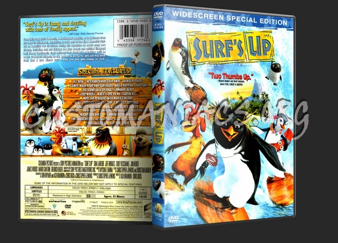 Surf's Up dvd cover