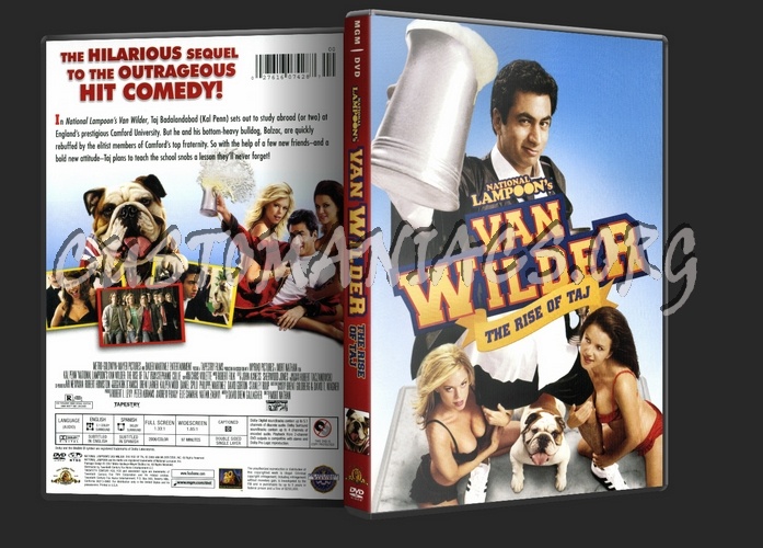 Van Wilder - The Rise of Taj dvd cover