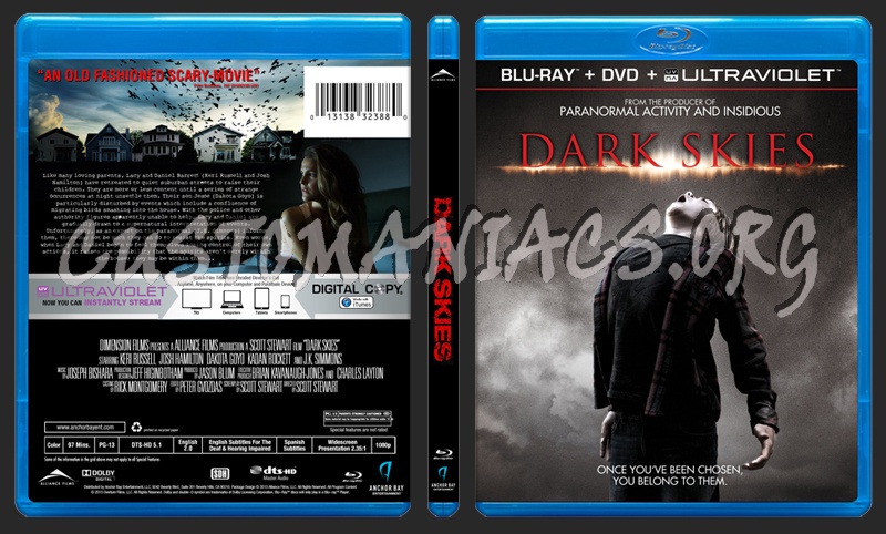 Dark Skies blu-ray cover