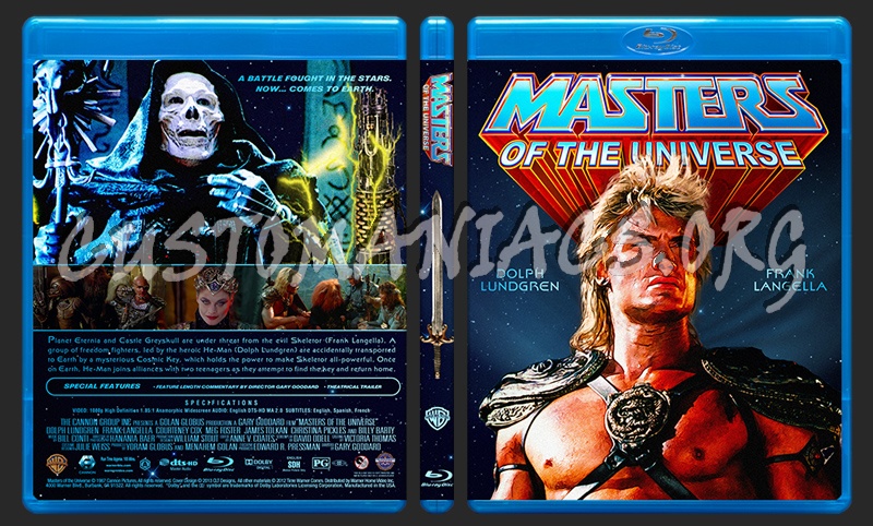 Masters Of The Universe blu-ray cover