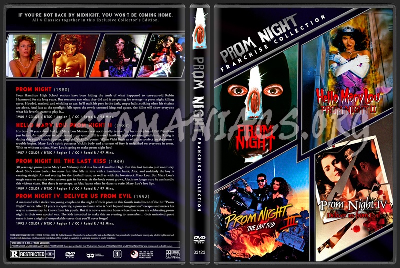 Prom Night - Franchise Collection dvd cover