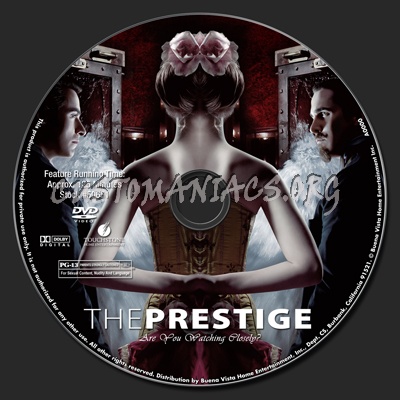 The Prestige dvd label