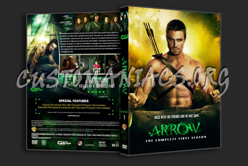 Arrow dvd cover