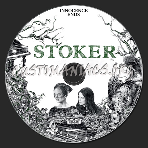 Stoker dvd label