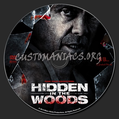 Hidden In The Woods dvd label