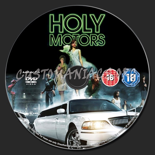 Holy Motors dvd label