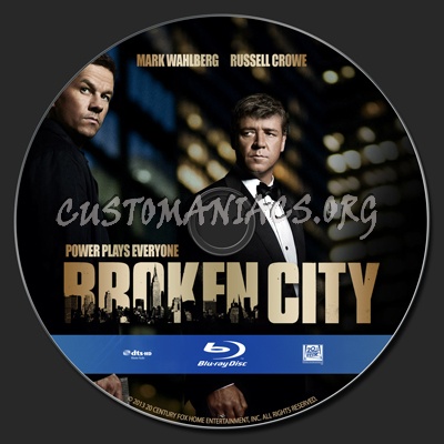 Broken City blu-ray label
