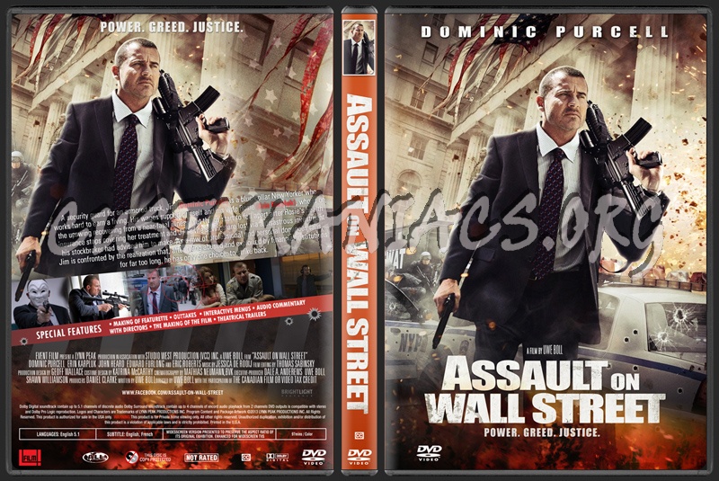 Assault on Wall Street (aka Bailout: The Age of Greed) dvd cover