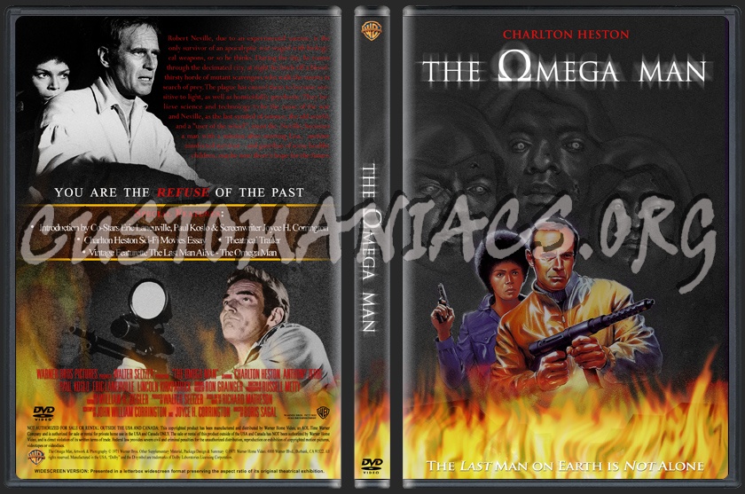 The Omega Man dvd cover