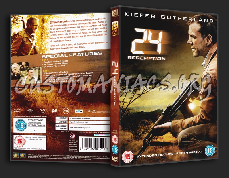 24 Redemption dvd cover