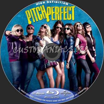 Pitch Perfect blu-ray label