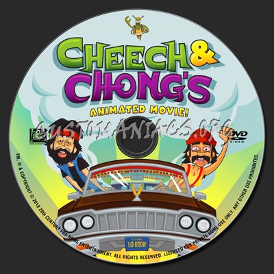 Cheech And Chongs Animated Movie Aka Cheech Chongs Animated Movie Dvd Label - Dvd Covers Labels By Customaniacs Id 193023 Free Download Highres Dvd Label