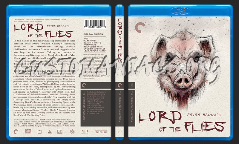 043 - Lord Of The Flies blu-ray cover