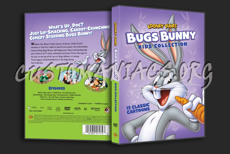 Bugs Bunny Kids Collection dvd cover