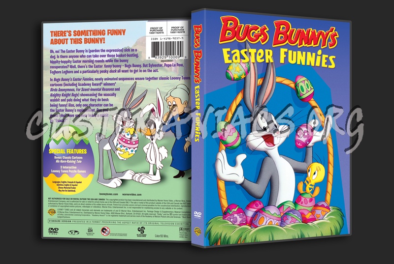 Bugs Bunny's Easter Funnies dvd cover