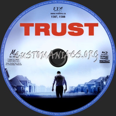 Trust blu-ray label