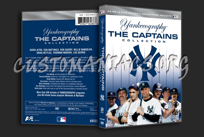 Yankeeography The Captains Collection dvd cover