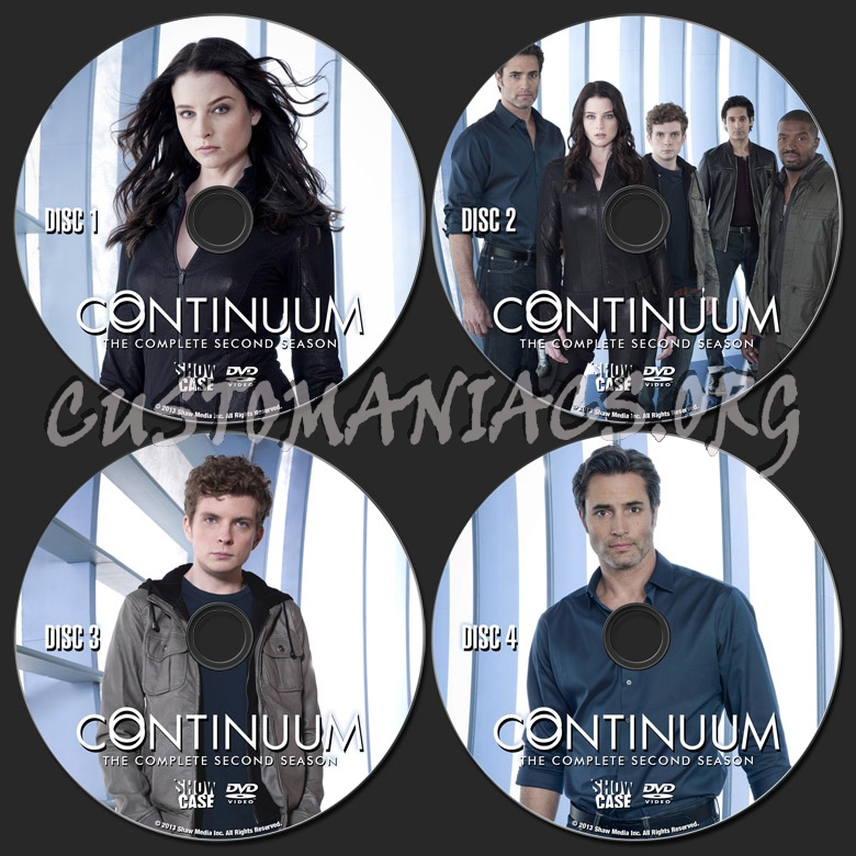 Continuum Season 2 dvd label