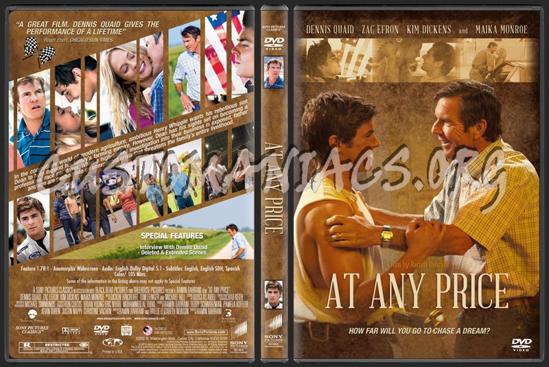 At Any Price dvd cover